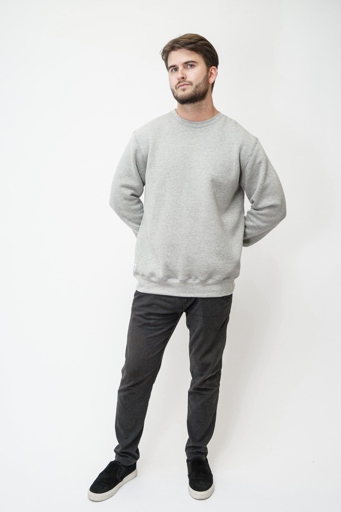 Long sleeve fleece sweater - Alder